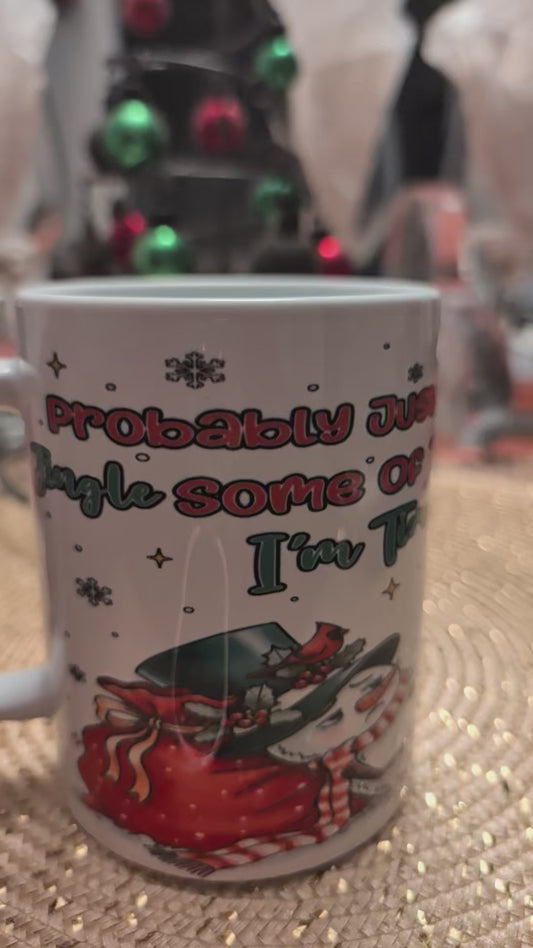 "Probably just jingle SOME of the way...."